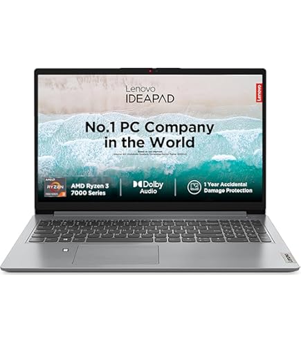 Lenovo ideapad 1 15AMN7 AMD Ryzen 3 7320U Quad Core (8 GB/512 GB